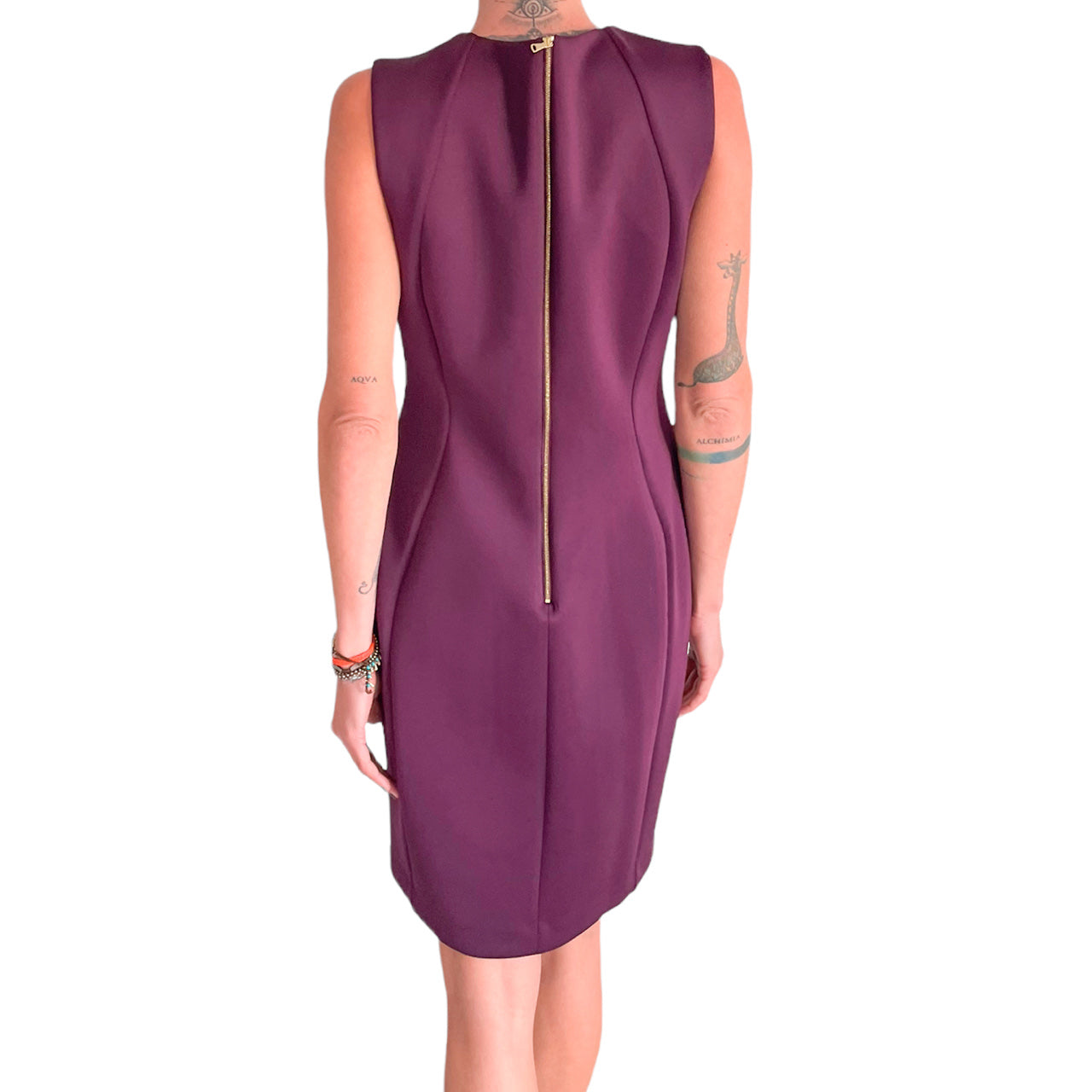 Calvin Klein Scuba Sleeveless Dress