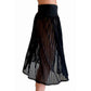 Zara Sheer Mesh Skirt