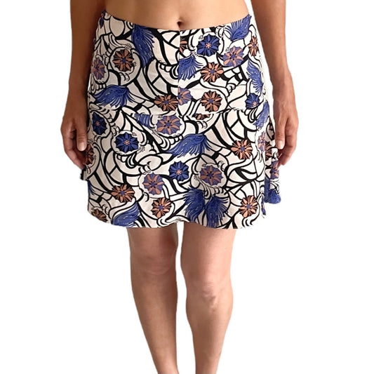 River Island Patterned Mini Skirt