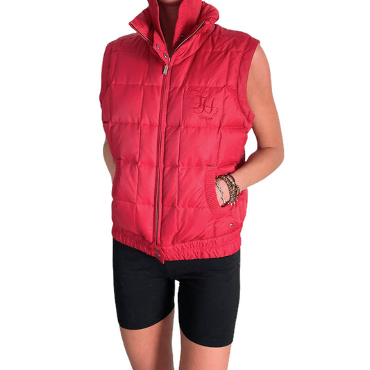 Tommy Hilfiger Red Padded Gilet