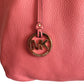 Michael Kors Mae Soft Leather Carryall Reversible Tote Pi