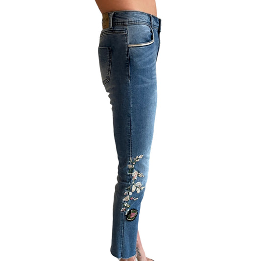 Desigual Embroidered Jeans