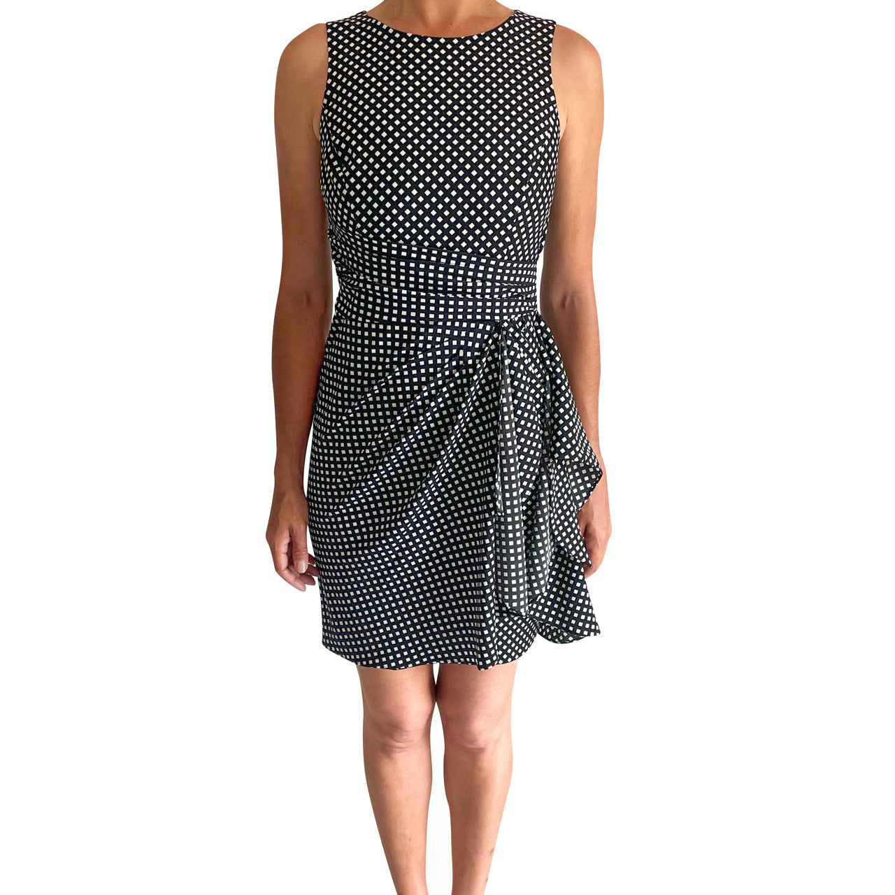 Ralph Lauren Checked Sleeveless Dress