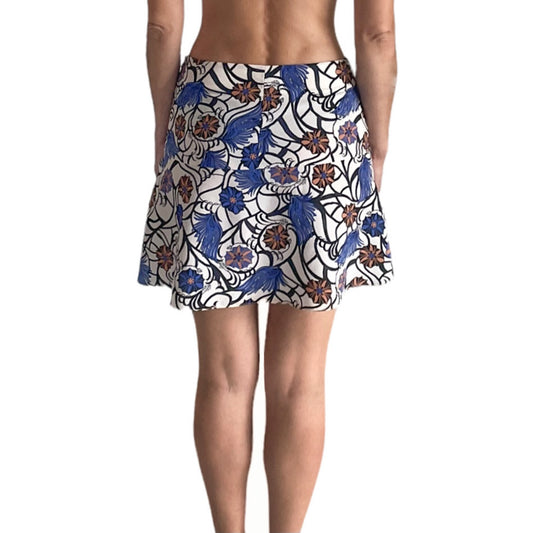 River Island Patterned Mini Skirt